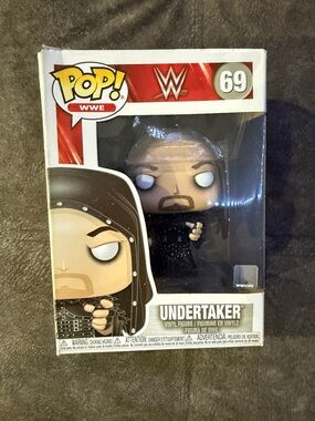 WWE The Undertaker Funko Pop Vinyl Figure - Black with White Eyes
